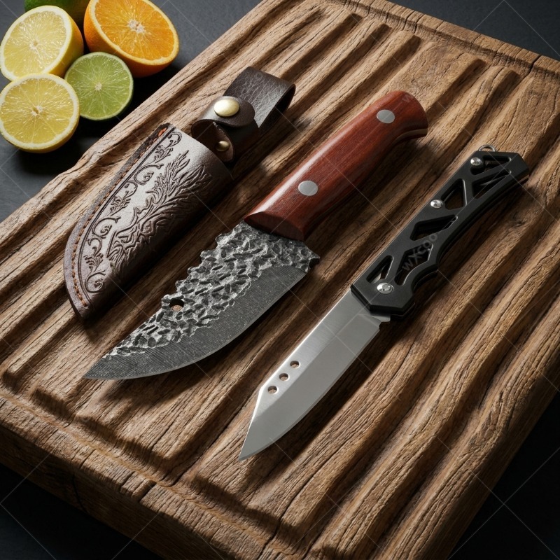Bone Folder Tool - مجموعة سكاكين المطبخ اليدوية الفاخرة من