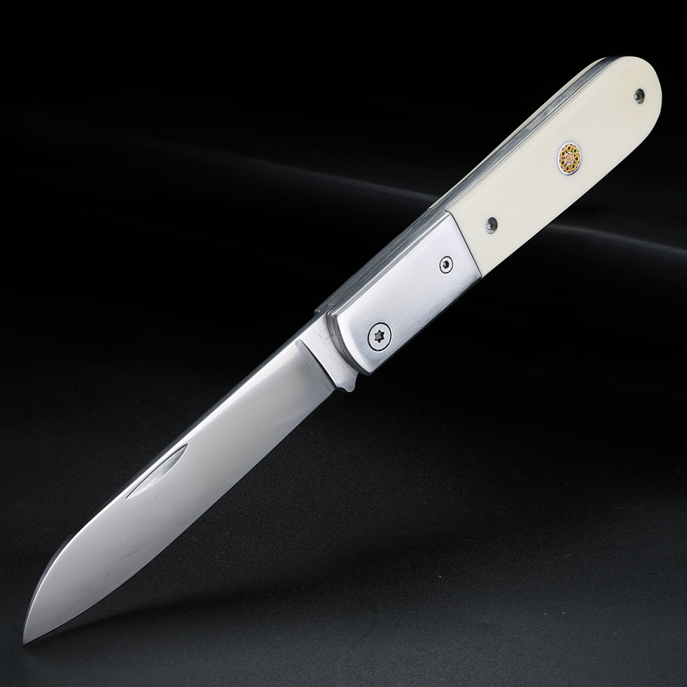 Bone Folder Tool - سكين فواكه بمقبض من عظم الثور،