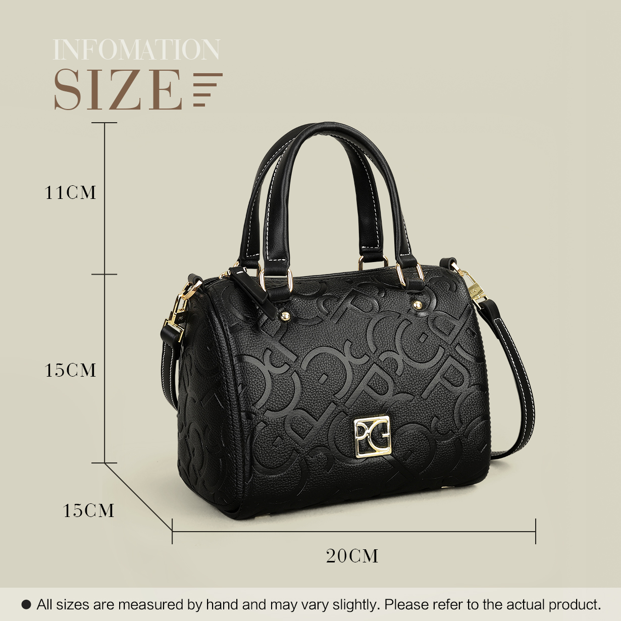 حقيبة يد نسائية كبيرة السعة بت - مراجعة Leather Work Bag Women وسعره