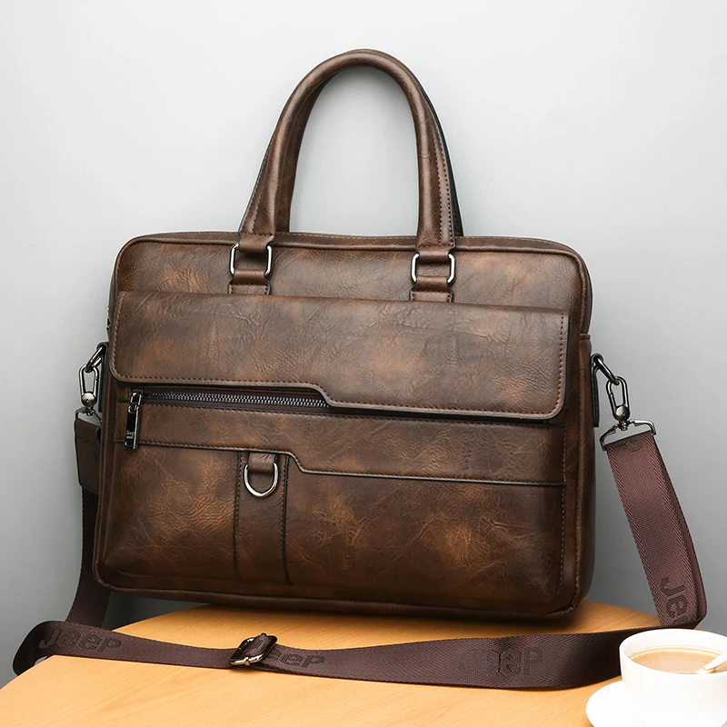 حقيبة رجالية ذات اتجاه بسيط، س - مراجعة Leather Work Folder وسعره