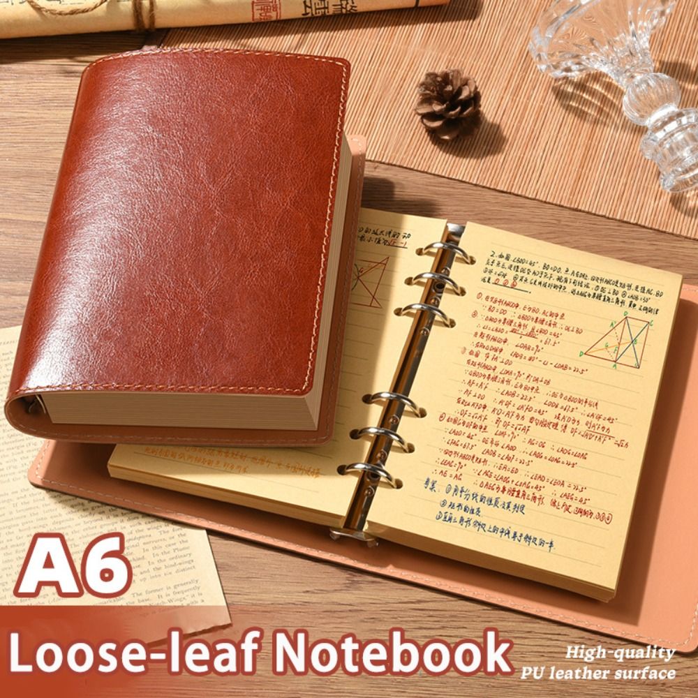 دفتر ملاحظات جديد A5/A6 بغلاف  - مراجعة Leather Work Diary وسعره