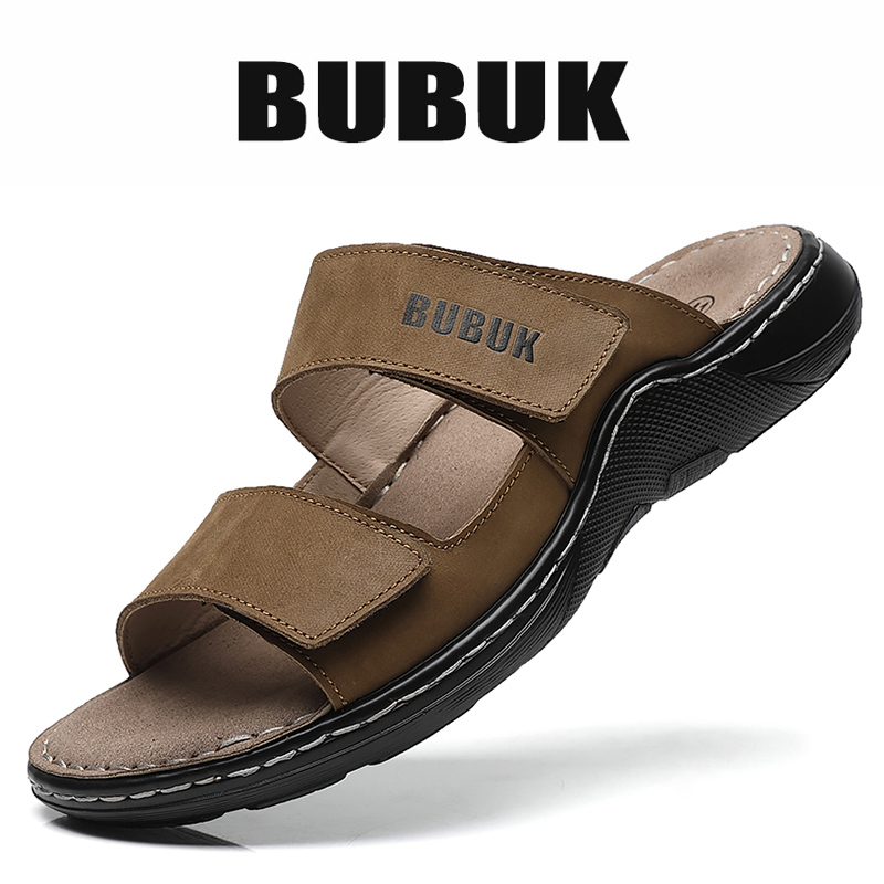 صنادل رياضية للرجال من جلد الب - مراجعة Leather Work Flats وسعره