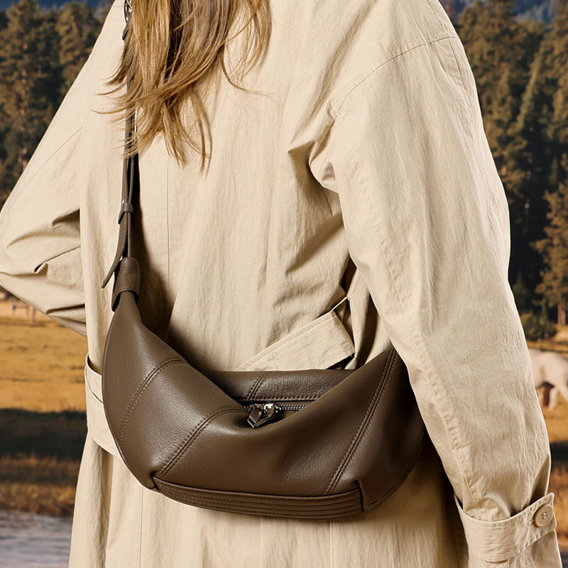 حقيبة كتف نسائية فاخرة من الجل - مراجعة Leather Work Bag Women وسعره