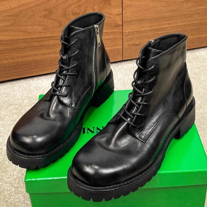 أحذية الكاحل للرجال على الموضة - مراجعة Leather Work Flats وسعره