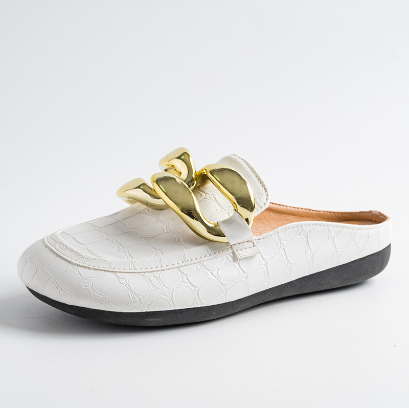 شباشب نسائية عصرية مقاس كبير ص - مراجعة Leather Work Flats وسعره