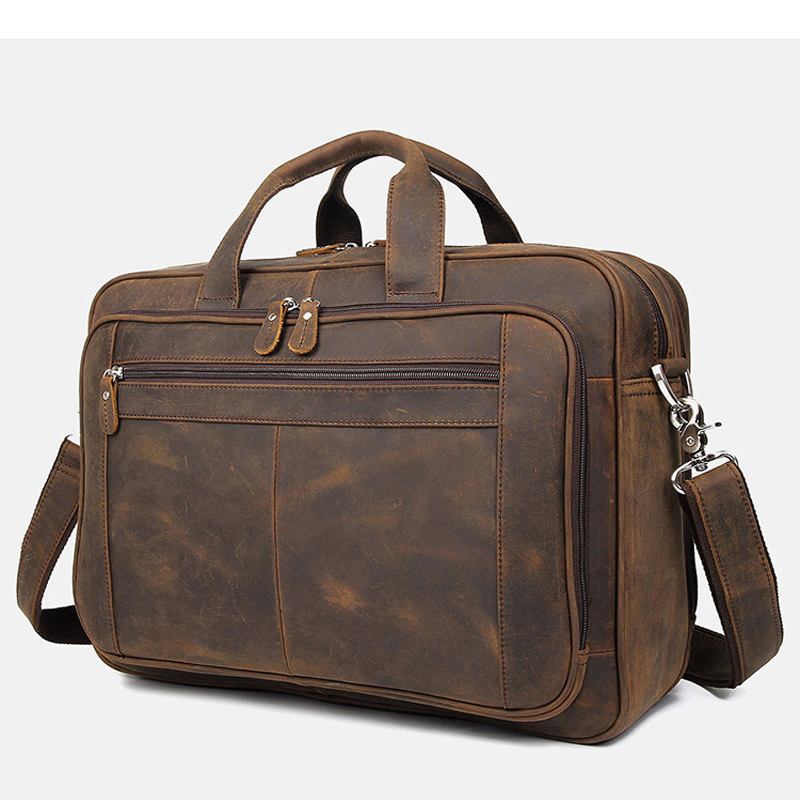 حقيبة رجالية عالية الجودة من ا - مراجعة Leather Work Folder وسعره