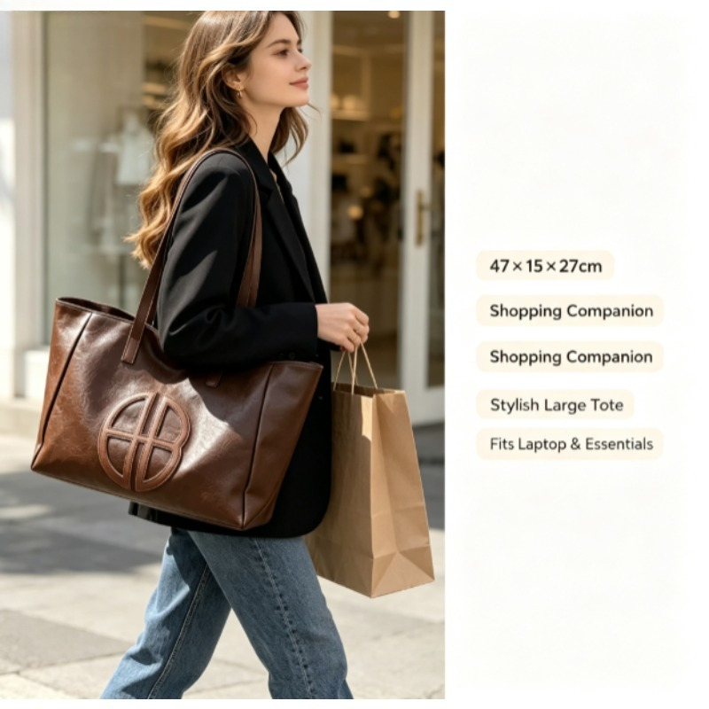 حقيبة يد نسائية جديدة لعام 202 - مراجعة Leather Work Bag Women وسعره