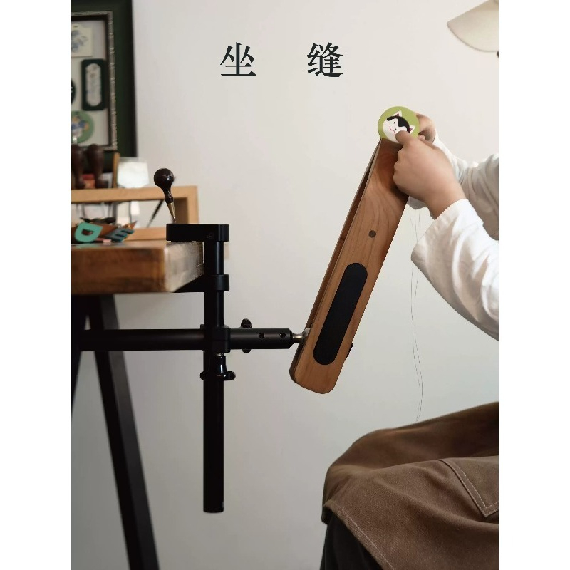 حامل تثبيت خشبي لخياطة الجلد،  - مراجعة Leatherwork Tools وسعره