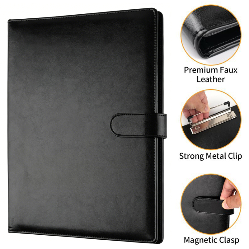 حافظة مستندات جلدية مقاس A4، م - مراجعة Leather Work Folder وسعره
