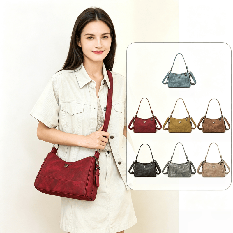 حقيبة كتف نسائية كبيرة السعة م - مراجعة Leather Work Bag Women وسعره