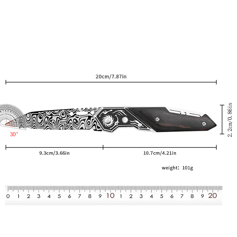 سكين فواكه مصنوع من الفولاذ ال - مراجعة Bone Folder Tool وسعره
