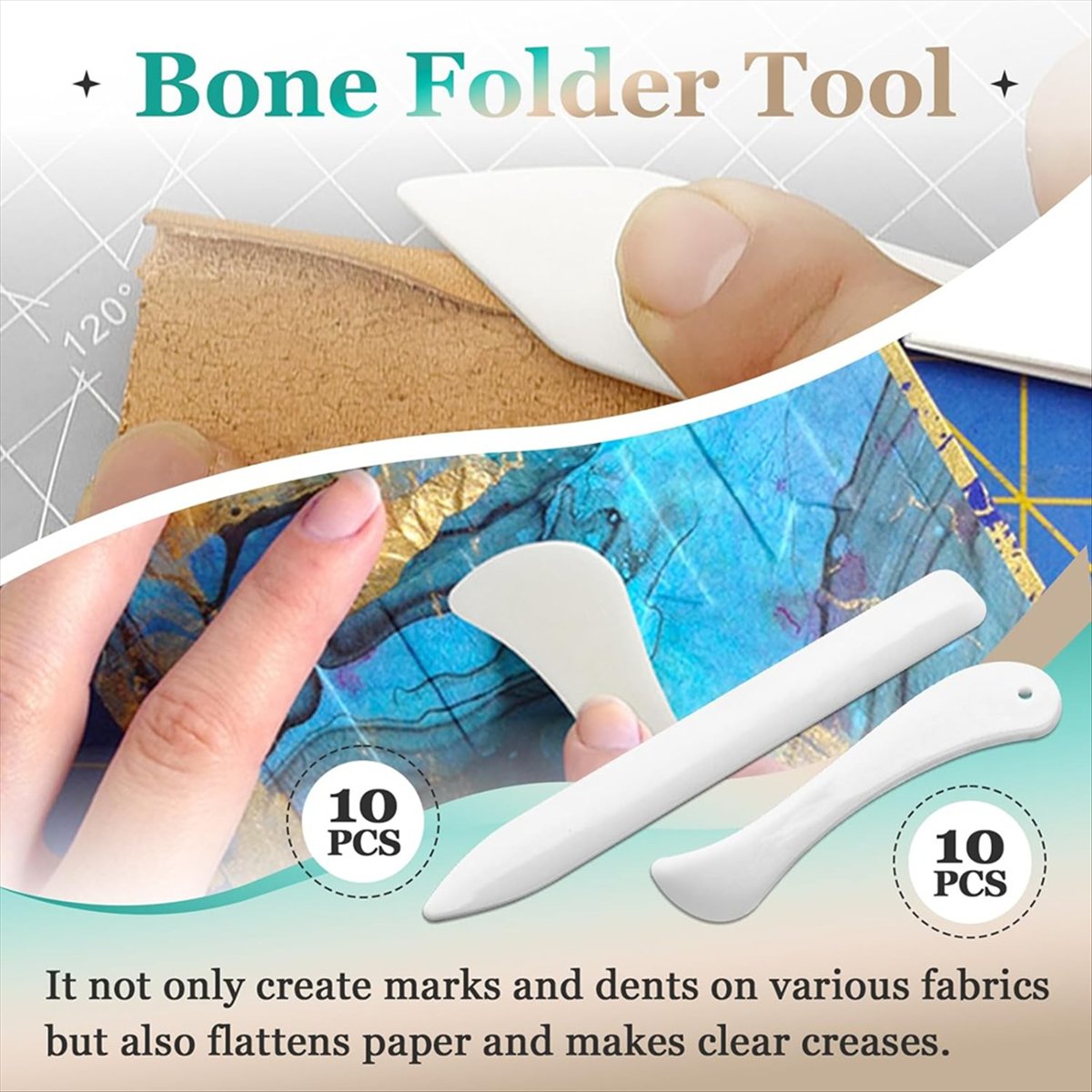 【الأكثر مبيعًا】20 قطعة من أدوا - مراجعة Bone Folder Tool وسعره
